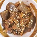 michikomu's cooksnap of when they made 鰯の缶詰とこんにゃくのピリ辛炒め.