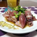 ダイナマイト漆黒's cooksnap of when they made ホタルイカの中華和え.