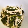 dana_375's cooksnap of when they made わかめとエノキの和風和え・わさび入り.
