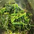 naamiiik's cooksnap of when they made 韓国パンチャン ほうれん草のナムル.