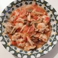 ⁂popu⁂'s cooksnap of when they made レンジで簡単！　チキンのトマト煮.