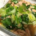 nuri0's cooksnap of when they made 常備菜シリーズ チンゲン菜とツナの和え物.
