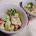 ☆クッキングパンダ☆'s cooksnap of when they made アボカドとトマトとチーズのサラダ.