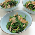 ｅｋ４'s cooksnap of when they made ほうれん草・菊菜と舞茸のおかか和え♪.