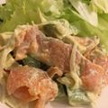 クック0VQKO7☆'s cooksnap of when they made サーモンとアボカドの和風タルタル.
