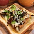 中村ベーカリー's cooksnap of when they made juicy大根×薄揚げの和トースト.