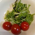 junmomoan♪'s cooksnap of when they made 振るだけde激ウマ♡水菜の簡単塩昆布和え.