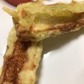 クックA6TVC0☆'s cooksnap of when they made 天ぷら粉を使って、ちくわの磯辺揚げ♫.
