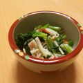もんしゅしゅ's cooksnap of when they made サッパリ♪菜の花とカニカマの簡単酢の物.