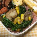 わたさな2016's cooksnap of when they made お弁当に♡ベビーほたての彩りおかず✿.