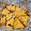 o0frail0o's cooksnap of when they made トースターでチョコチップスコーン.