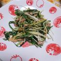 hitomi♪＊'s cooksnap of when they made 水菜とツナの簡単炒めもの☆.