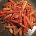 カナダ産ぱんだ's cooksnap of when they made にんじんと大根のきんぴら.