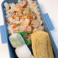 ☆ほっしー△'s cooksnap of when they made 簡単！土鍋で炊くtheえびピラフ.