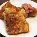 ばたみそーぱん☆'s cooksnap of when they made ごま香る＊ひとくちフレンチトースト.