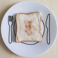 ほろぴ's cooksnap of when they made シナモンコーヒーホイップトースト！.
