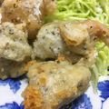 クックMYGUTK☆'s cooksnap of when they made ✿里芋のチーズフリッター✿.