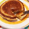 猫まんま。's cooksnap of when they made ふわもち@豆腐でヘルシー極厚パンケーキ.