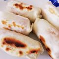ろはす's cooksnap of when they made ウインナーインちくわの餃子の皮包み.