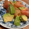 Makki203's cooksnap of when they made アボカドとトマトのサラダ！白だしで！.