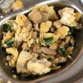 万年新人嫁's cooksnap of when they made 青菜のチャンプルー（離乳食完了／幼児食）.