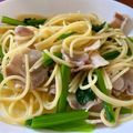 母ちゃん！'s cooksnap of when they made 【簡単】お箸で食べて頂きたい和風パスタ.