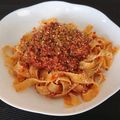 プニのふ04's cooksnap of when they made 簡単絶品♪うちのミートソース.