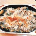 ひじきとがんも's cooksnap of when they made ほうれん草とツナの揚げないコロッケ☆.