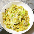 ふれんでぃあ's cooksnap of when they made ぴりっとしゃっきり♪カレー・レタス炒飯.