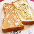 ♡sayulily♡'s cooksnap of when they made ピーナッツバタートースト.