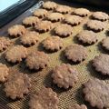 AO°'s cooksnap of when they made 簡単♡卵なし全粒粉クッキー.