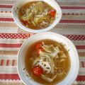 pitachan1's cooksnap of when they made トマトのそうめん離乳食.