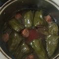 かなやん26's cooksnap of when they made シンプルで簡単☆煮ちゃうピーマンの肉詰め.