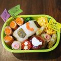 はち公▼･ェ･▼'s cooksnap of when they made 超簡単パトカーのキャラおにぎり.
