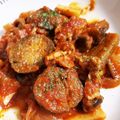 rist's cooksnap of when they made ■豚肉と茄子のにんにくトマト煮込み■.