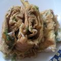 ベル★'s cooksnap of when they made しゃきしゃき大根の葉卵焼き.