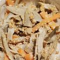 絹さや木綿's cooksnap of when they made ごぼう胡麻サラダ♪簡単便秘に.