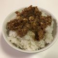 papikun's cooksnap of when they made 九陽　おからたっぷり♪ヘルシー鶏そぼろ.