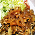 クックQ6E2BB☆'s cooksnap of when they made お弁当に♪簡単！豚肉のしょうが焼き.