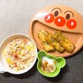 sAix59's cooksnap of when they made きな粉バナナヨーグルト♪離乳食・初期～.
