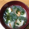しゅんのま's cooksnap of when they made 魚河岸揚げとわかめの味噌汁.