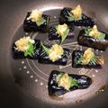 ころりn's cooksnap of when they made かんたん♪なすの大根おろしのせ　しそ添え.