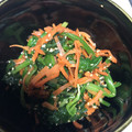 ころりn's cooksnap of when they made めんつゆdeほうれん草と人参の胡麻和え.