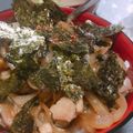 アソウギ's cooksnap of when they made 汁ダクが美味しい焼鳥丼 温泉玉子乗せ.
