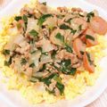 ぺこえり。's cooksnap of when they made 子供がモリモリ食べる簡単ニラ玉丼.