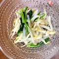 cookみぃ's cooksnap of when they made もやしとほうれん草のナムル.