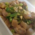 りえごん＠和歌山's cooksnap of when they made 砂肝とこんにゃくのにんにく炒め.