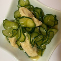 ☆もっくん☆'s cooksnap of when they made ささみと胡瓜の辛子酢和え.