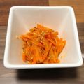 Youme▲'s cooksnap of when they made 人参のごま味噌炒め.