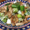 らたらん's cooksnap of when they made 鶏むね肉と長ネギのマヨポン炒め.